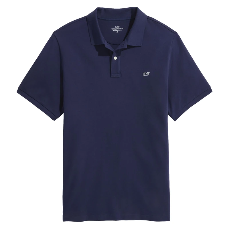 Vineyard Vines Men's Heritage Pique Polo Shirt, Nautical Navy, XL