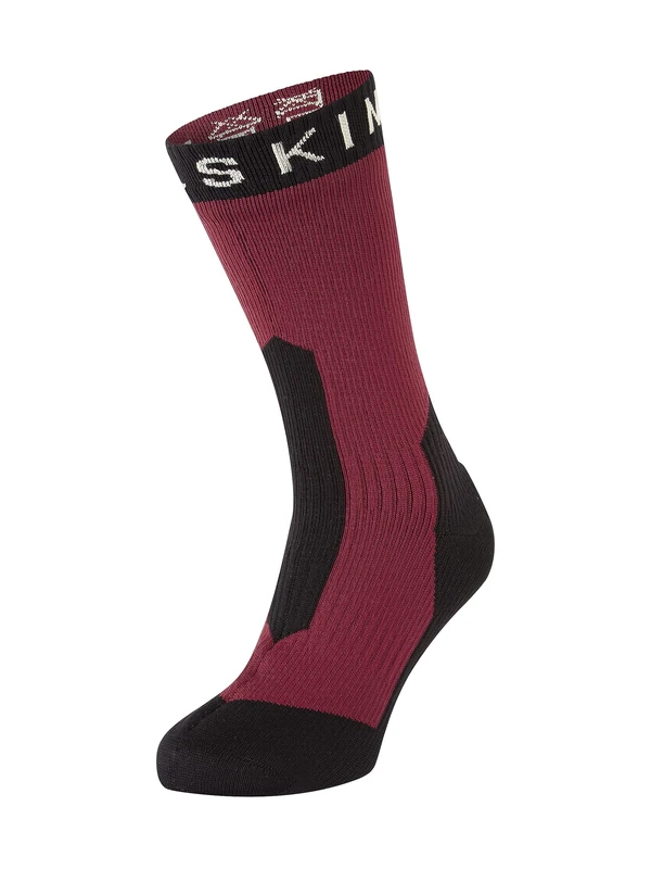 SEALSKINZ | Stanfield |Unisex Waterproof Extreme Cold Weather Mid Length Merino Wool Lined Socks | Outdoor, Skiing & Winter Hiking | Releases Heat & Moisture
