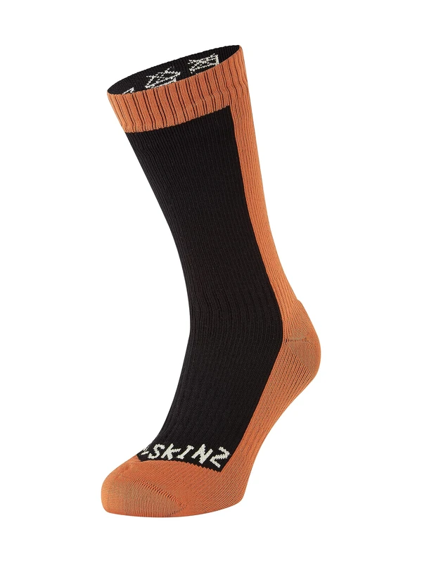 SEALSKINZ | Starston | Unisex Waterproof Cold Weather Mid Length Merino Wool Lined Sock | Outdoor Adventure & Winter Sports, Hiking | Three-Layer Insulation Technology