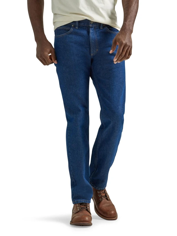 Lee Men's Legendary Regular Straight Jean, Pepper Prewash, 31W x 30L