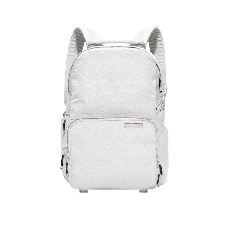 BREVITE Jumper Compact Camera Backpack: A Minimalist & Travel Photography Backpack Compatible With Laptop & DSLR Accessories, Gray, 18L US, Camera Backpack