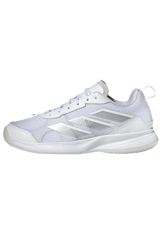 adidas Women's Avaflash Low Tennis Shoes, Cloud White/Cloud White/Silver met, 5.5 UK