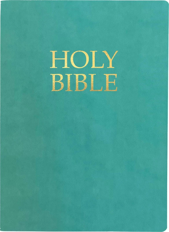 Kjver Holy Bible, Large Print, Coastal Blue Ultrasoft: (King James Version Easy Read, Red Letter) (King James Version Easy Read Bible): (King James Version Easy Read, Teal, Red Letter)