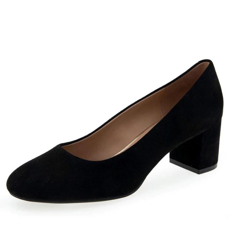 Aerosoles Women's Ebel Pump, Black Suede, 9 Wide