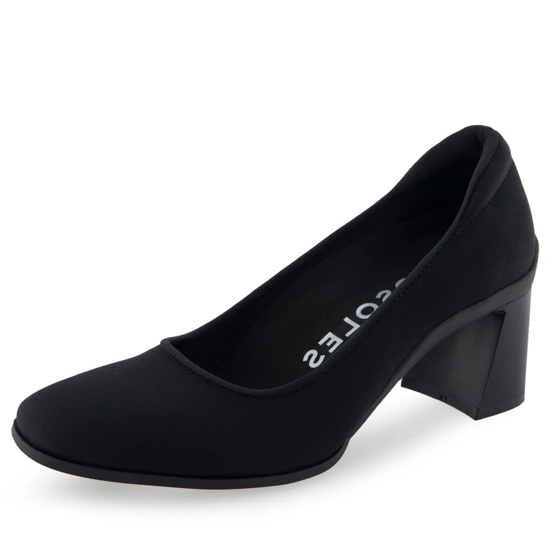 Aerosoles Women's Casta Pump, Black Stretch, 6 UK