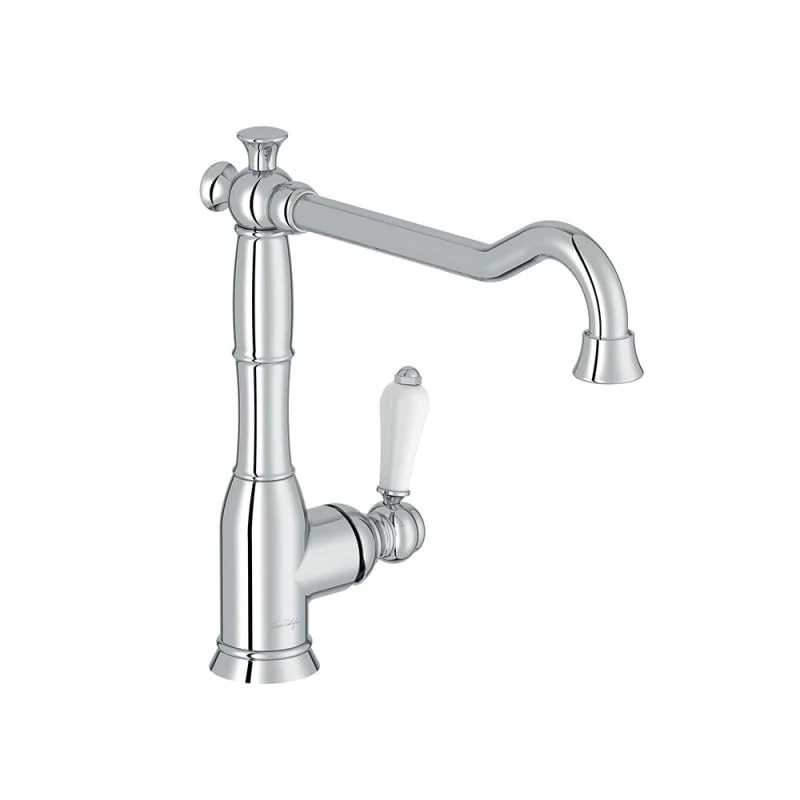 JACOB DELAFON Louise Kitchen Mixer Tap Retro Design Chrome
