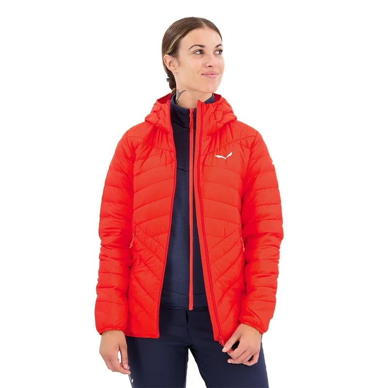 Salewa Brenta Rds Down Jacket Women, Flame, XL, Female