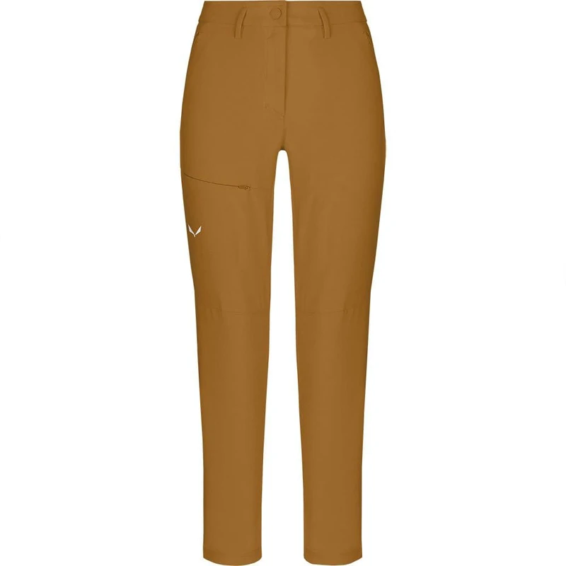 Salewa Puez Dolomitic 2 Durastretch Regular Pant Women , Golden Brown, L, Female