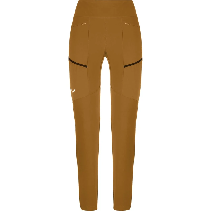 Salewa Puez Warm Durastretch Cargo Tights Women, Golden Brown, M, Female