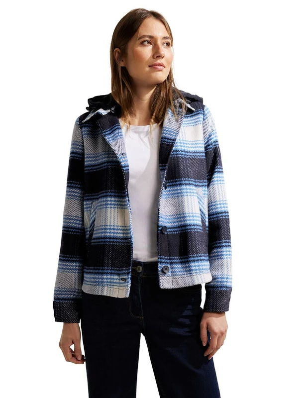 Cecil Women's B211956 Transitional Jacket, Night Sky Blue, M