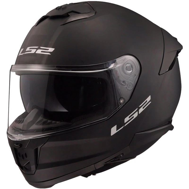 LS2 FF808 Stream II Matt Black Dual Visor Full Face Motorcycle Helmet (XS) 53-54cm