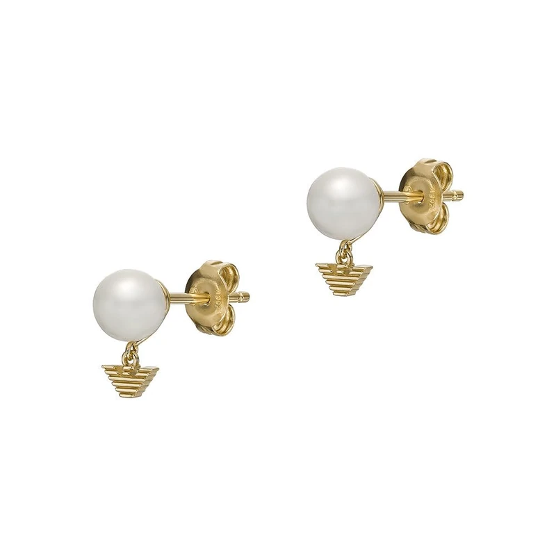 Emporio Armani Women's ear stud pearl white, EG3583710