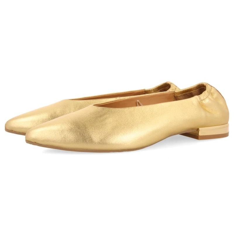 GIOSEPPO Women's Guatay Flat Ballet, Dark Gold, 4 UK