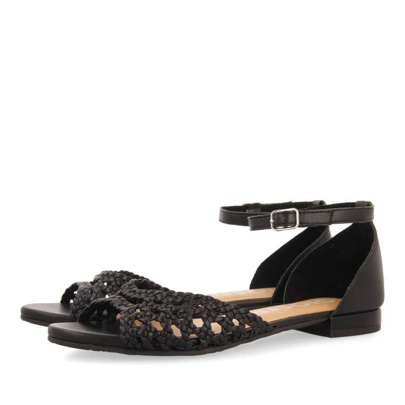 GIOSEPPO Maupin, Women's Ballet Flat, Black, 40 EU, Black/White, 8 UK