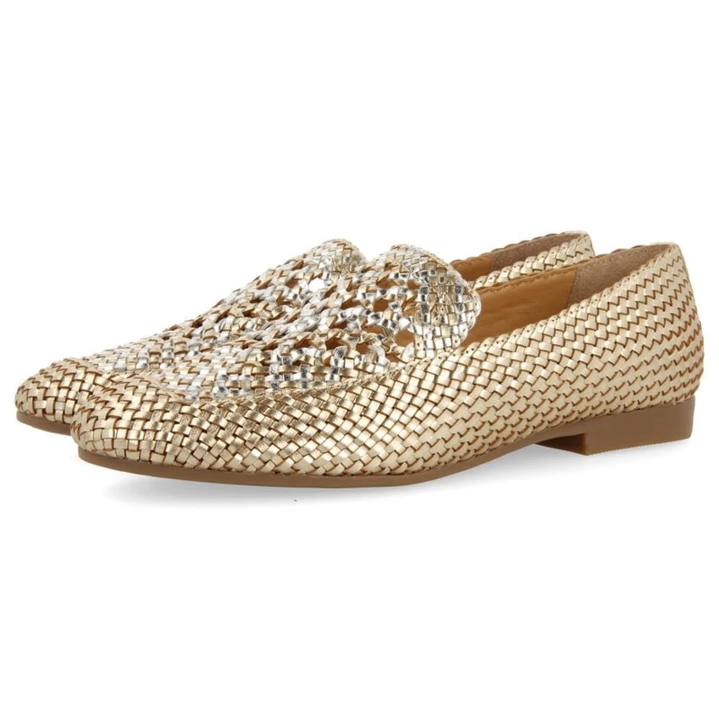 GIOSEPPO RADDUSA, Women's Ballet Flat, Platinum, 39 EU, Platinum, 7 UK