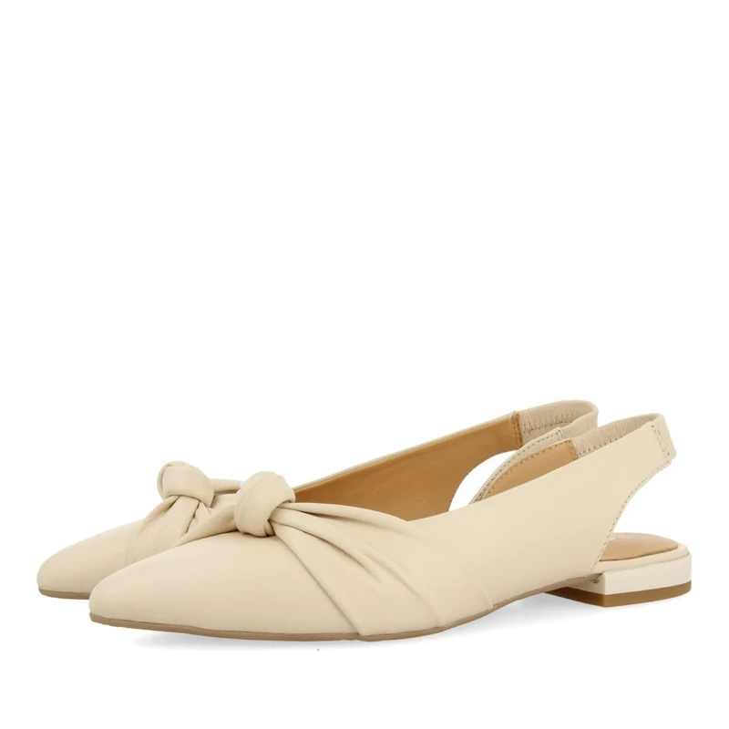 GIOSEPPO IBALLE, Women's Ballet Flat, Off-White, 36 EU, Ivory White, 4 UK