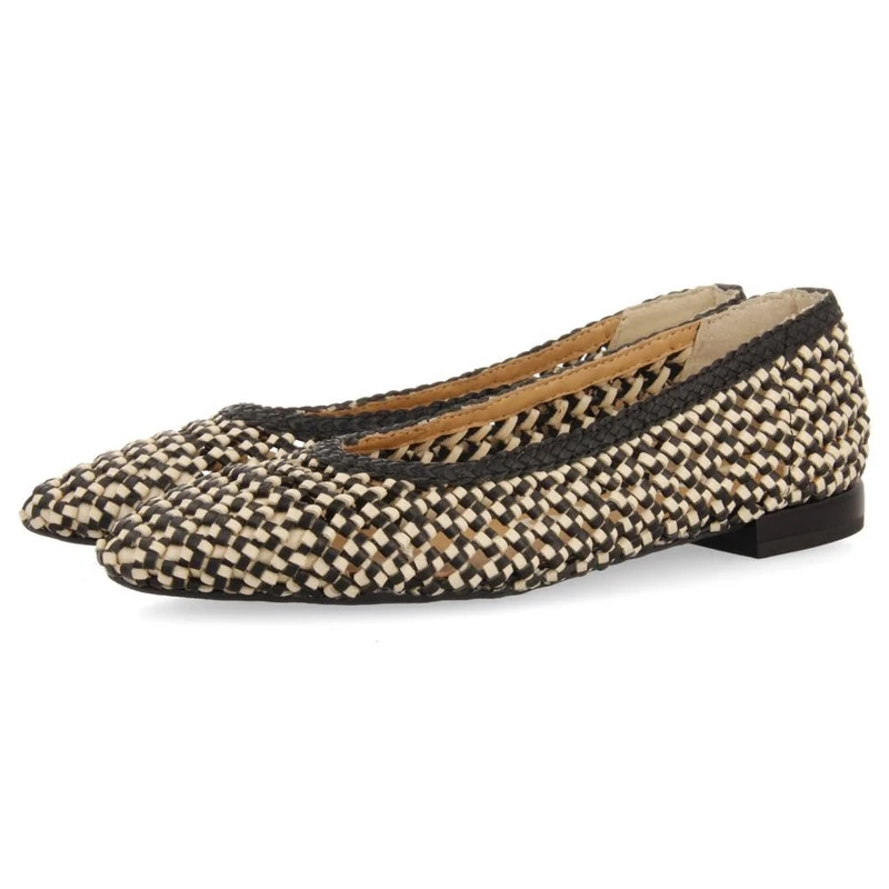 GIOSEPPO Women's Atherton Ballet Flat, Black Blan, 4 UK