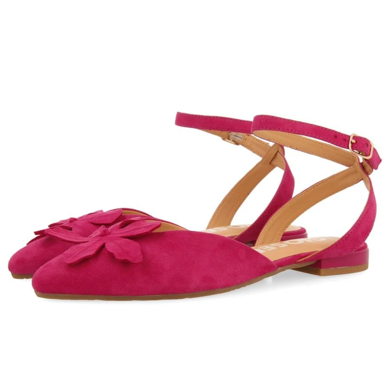 GIOSEPPO Howey, Women's Ballet Flat, Fuchsia, 38 EU, Fuchsia, 6 UK