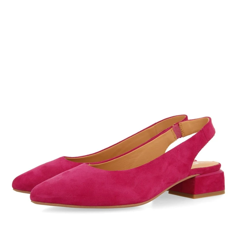 GIOSEPPO MUHURR, Women's Flat Ballet, Fuchsia, 38 EU, Fuchsia, 6 UK