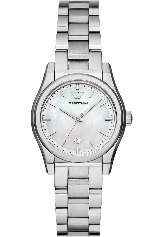 Emporio Armani Women Analog Quartz Watch with Stainless Steel Strap AR11557