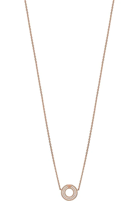 Emporio Armani Women's Necklace, Sterling Silver Pendant Necklace