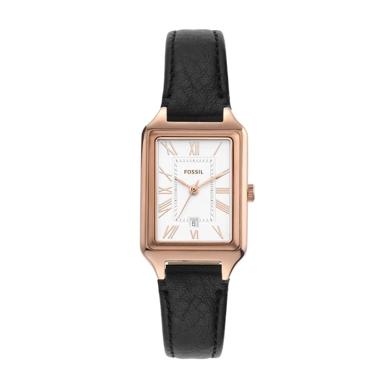 Fossil Raquel Watch for Women, Quartz movement with Stainless steel or leather Strap