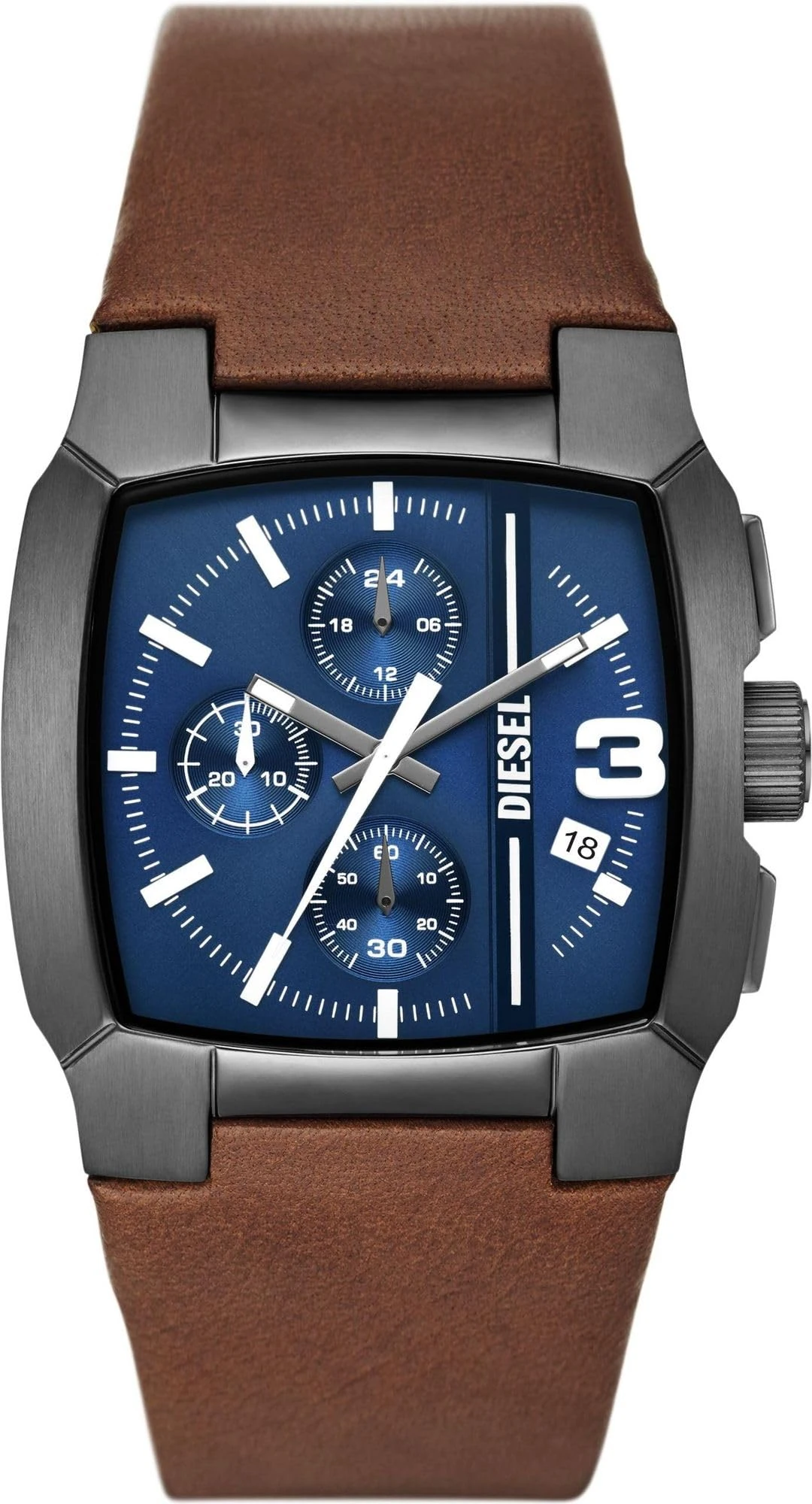 Diesel Men's Watch Cliffhanger Quartz/Chrono Movement 40mm Case Size with a Stainless Steel Bracelet DZ4639