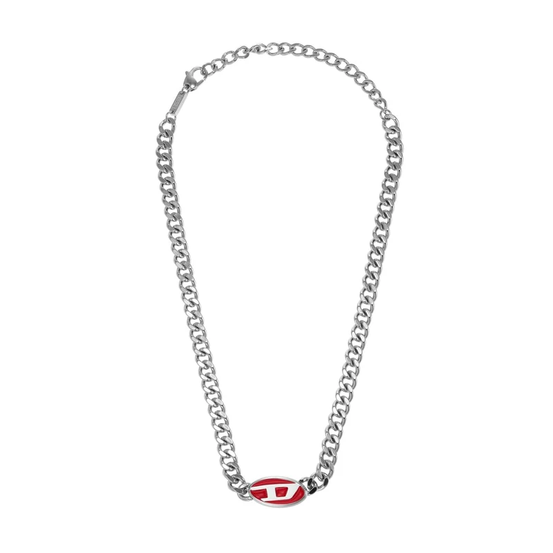 Diesel Men's 2 tone Stainless Steel with lobster clasp closure Chain necklace