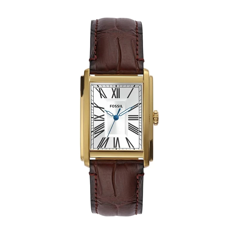 Fossil Carraway Men's 30 MM Brown Stainless Steel Watch, FS6011