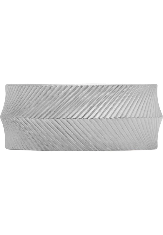 Fossil Men's Stainless Steel Band Rings