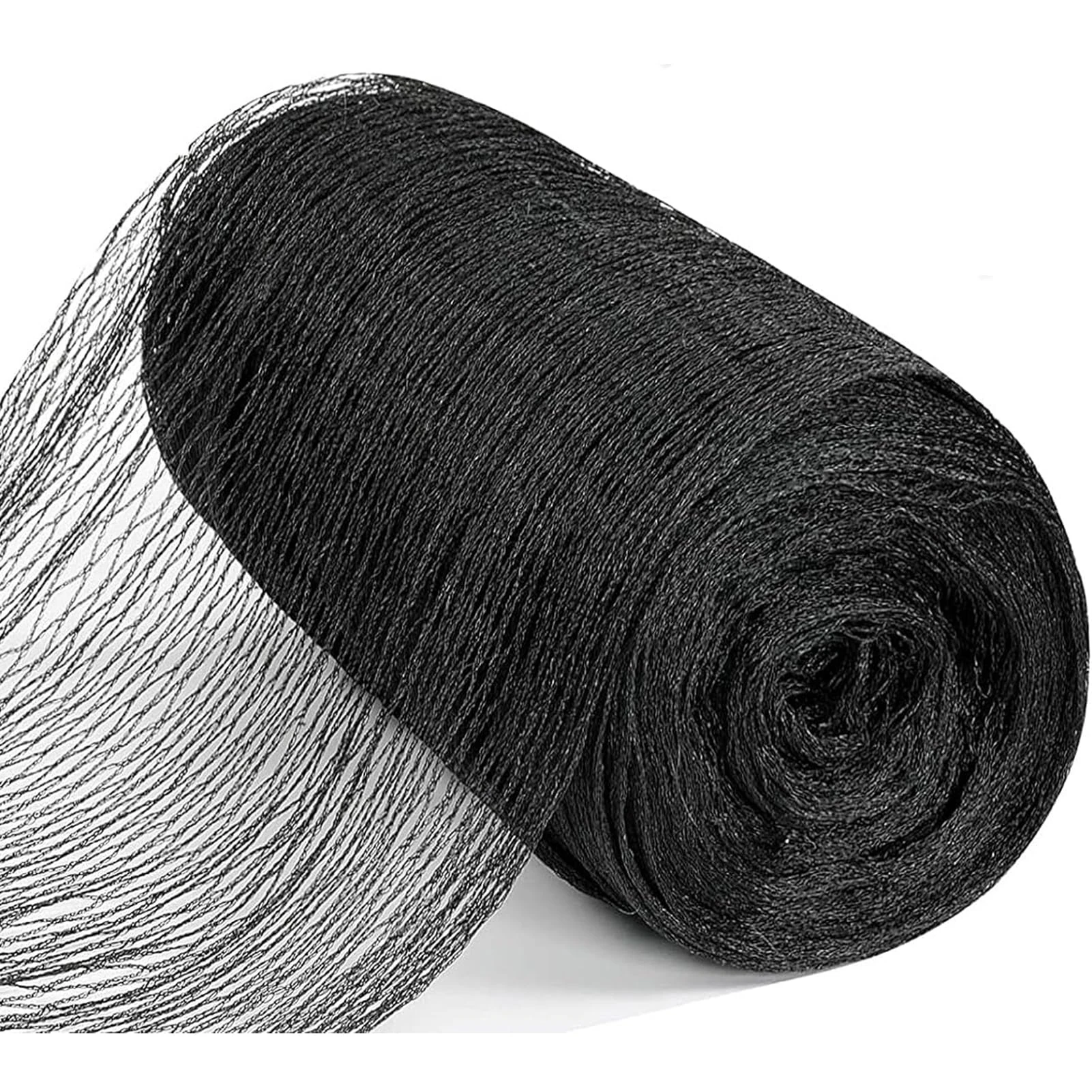 Vocray Pond Netting for Leaves 4.2x4.2M, 1.2 Cm Fine Mesh, Woven Pond Net Cover to keep heron away, Pond Leaf Net Protecting Koi Fish from Raccoons, Birds, Cats & Predators, 14 Pcs Stakes Included