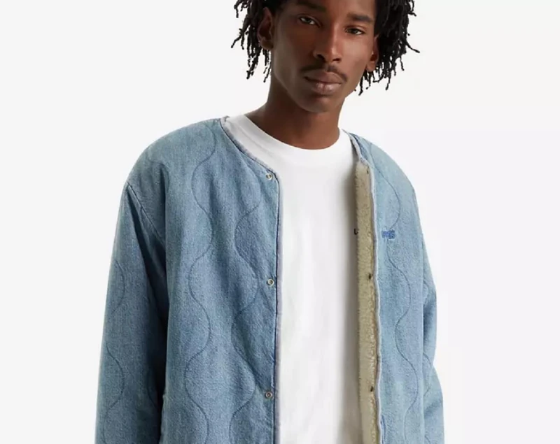 Levi's ABBOTTS REV FILLED CARDI GREENS, SMOKEY OLIVE, M - Image 1