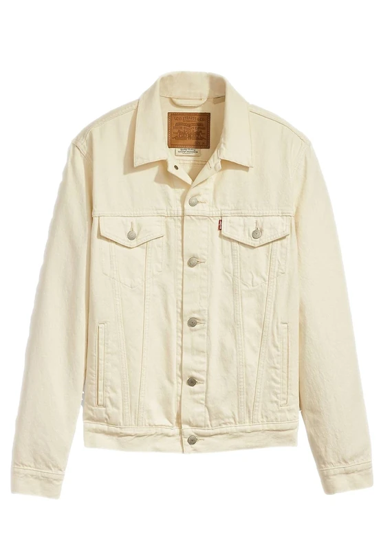 Levi's The Trucker Jacket White, EVERLASTING LIGHT, L