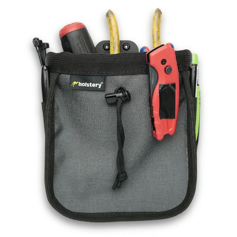 Holstery Big Joey Pouch - Clip-On Tool Belt Bag for Hardware
