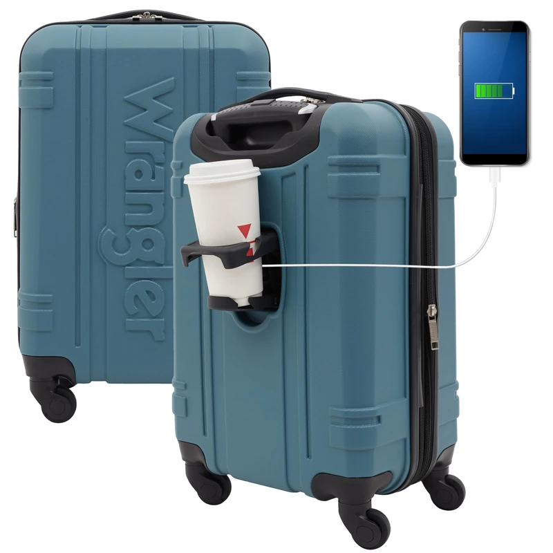 Wrangler Astral 20-Inch Hardside Carry-On Luggage - Image 1