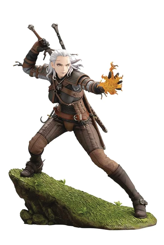 Kotobukiya The Witcher: Geralt Bishoujo Statue - Image 1
