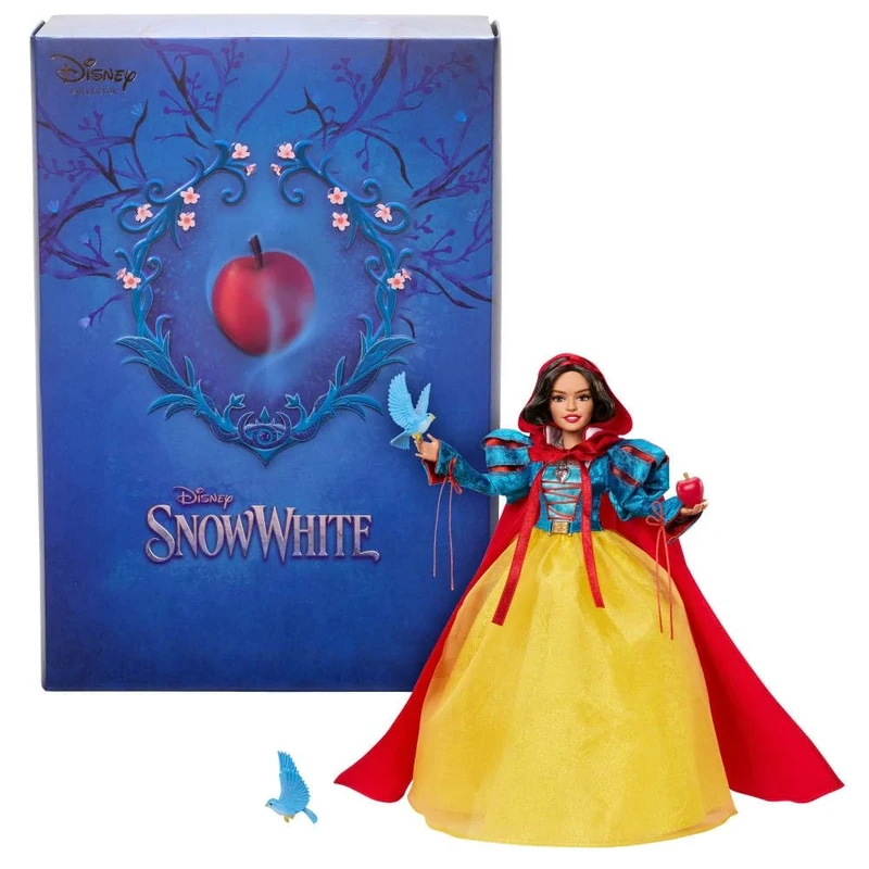Mattel Disney Collector Snow White Collectible Fashion Doll in Signature Clothing Inspired by Disney Live Action Movie, Gifts for Kids and Collectors, HVY53
