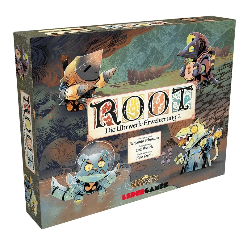 Spielworxx, Root - The Clock Movement Expansion 2, Expansion, Connoisseur Game, Strategy Game, 1-4 Players, From 10+ Years, 90 Minutes, German - Image 1