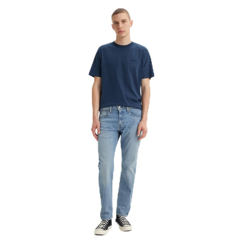 Levi's Men's 502 Taper Jeans, Pirate Black Repreve Cool, 32W / 34L
