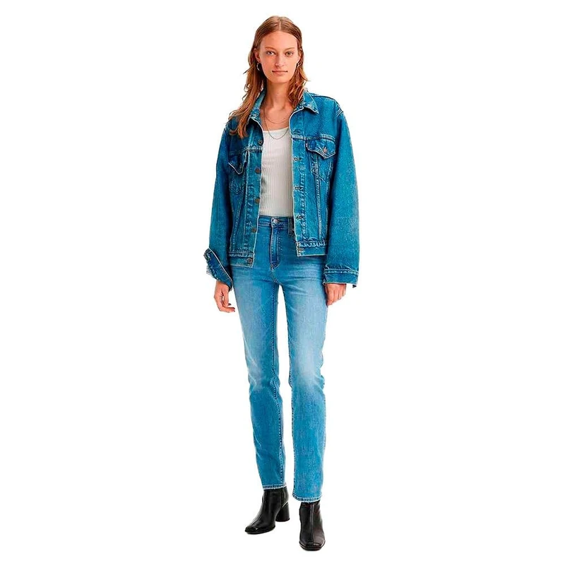 Levi's Women's 724 High Rise Straight Jeans - Cool Journey
