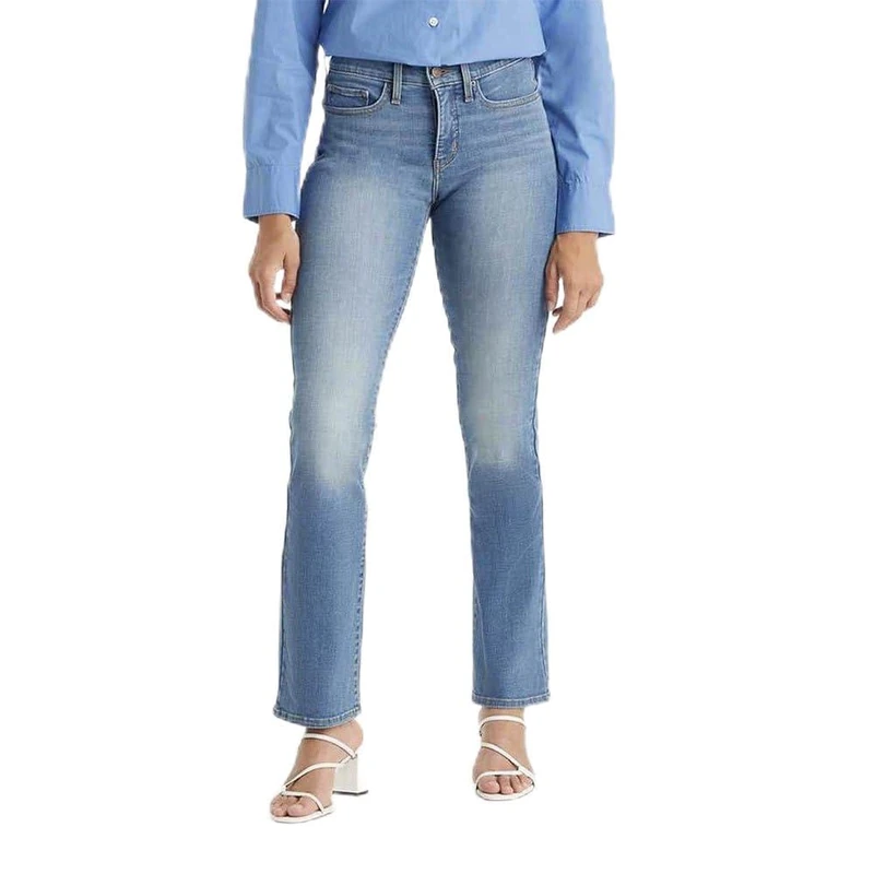 Levi's Women's 314 Shaping Straight Neutrals, Mole, 26W x 30L