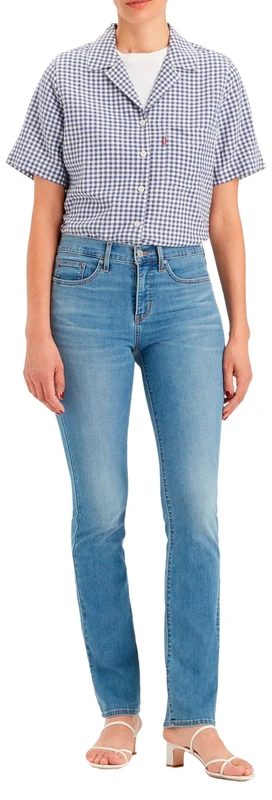 Levi's Women's 314 Shaping Straight Jeans, Cool Wild Times, 31W / 32L - Image 1