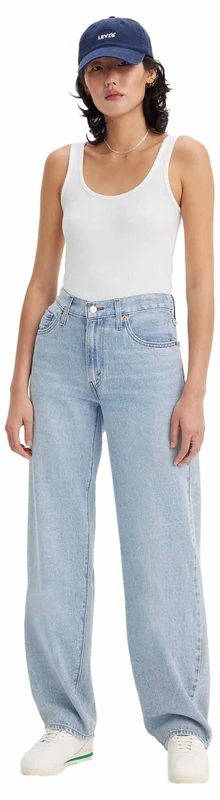Levi's Women's Baggy Dad Jeans, Make A Difference Lb, 28W/32L