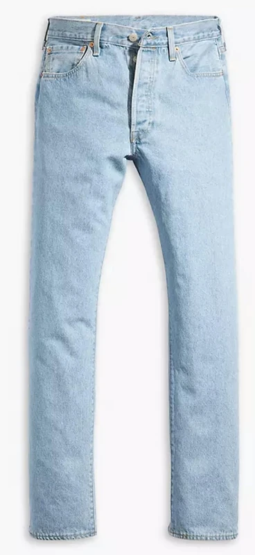 Levi's 501 54 Light Indigo - Worn in, Staycation Dx, 30 W/34 L