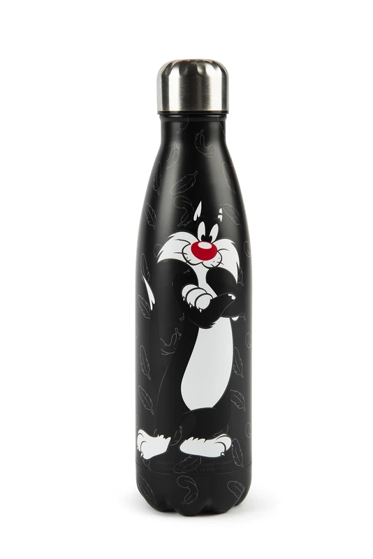 Excelsa Sylvester 50cl Black Stainless Steel Thermal Flask