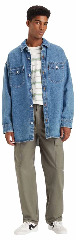 LEVIS Women's Middy Flare Dark Indigo - Worn in Middy Flare Dark Indigo - Worn in, Square Deal,