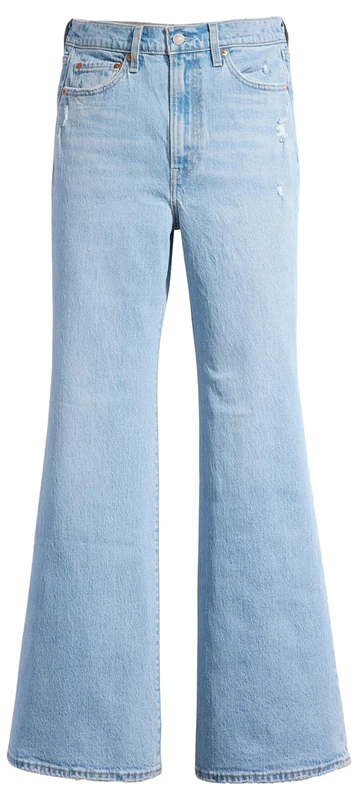 Levi's Ribcage Bells MED Indigo - Worn in, Sonoma Train, 26W / 34L
