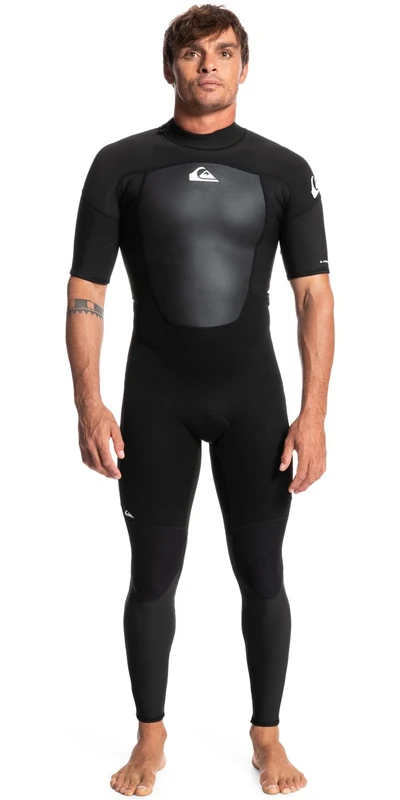 Quiksilver 2/2mm Prologue - Short Sleeve Back Zip Springsuit for Men