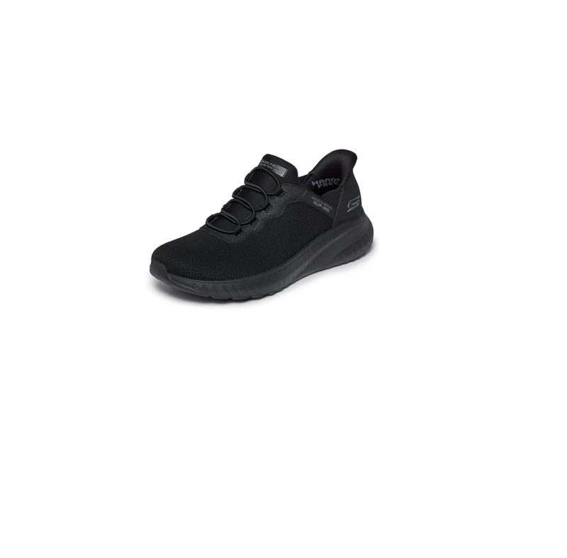 Skechers Women's Bobs Squad Chaos Daily Inspiration Trainers, Black Knit, 6.5 UK Wide