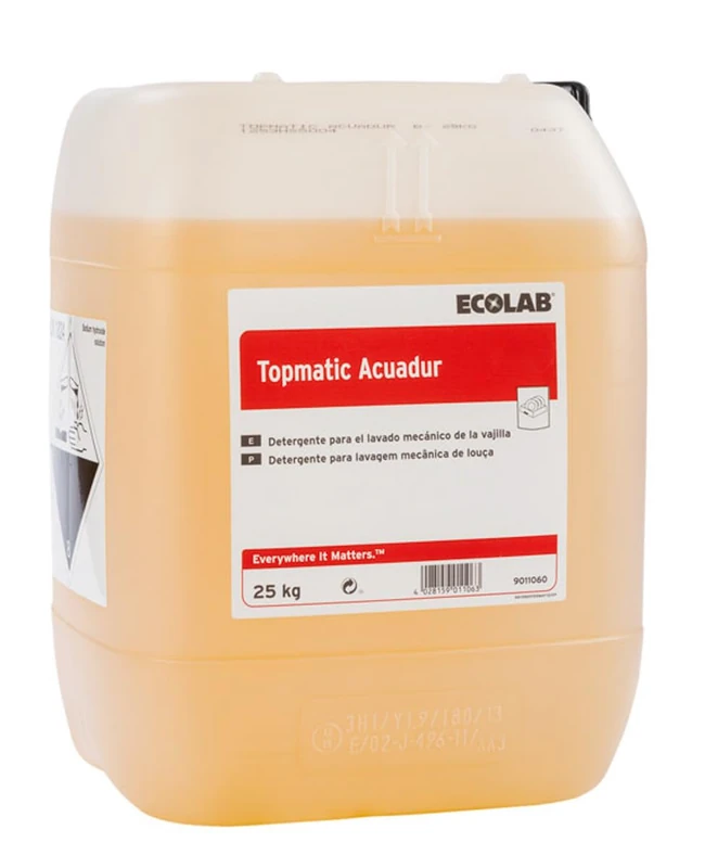 TOPMATIC 20076 Acuadur Detergente para El Lavado Mecanico De La Vajilla. Aguas Duras for Adults, Made for Everyday use